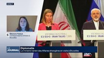 Ministre Iranien des Affaires étrangères en visite à Bruxelles