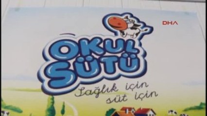 Burdur'da Okul Sütü Dağıtımı Yapıldı