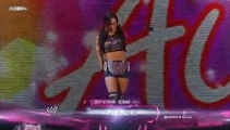 WWE Aj Lee vs Kaitlyn, Layla, The Bella Twins show
