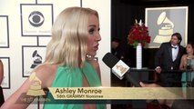 Ashley Monroe _ Red Carpet _ 58th GRAMMYs