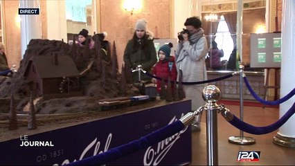 Varsovie: des oeuvres d'art en chocolat