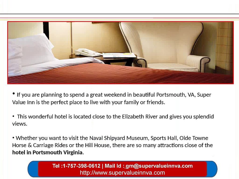 Enjoy your Luxury Accommodation experience at SupevalueInn,Va