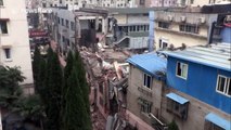 Three-storey building collapses in China