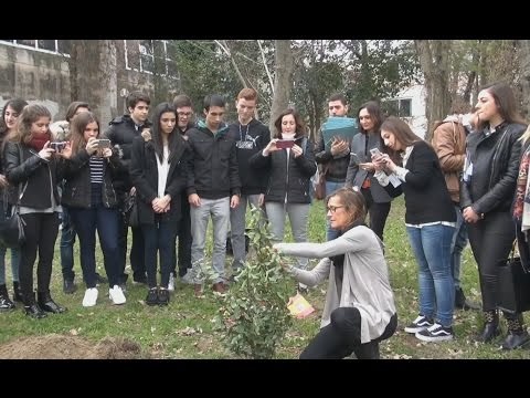 Aversa (CE) - Erasmus al Liceo Fermi , visita degli studenti stranieri (15.02.16)