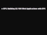 [PDF] e-RPG: Building AS/400 Web Applications with RPG [Download] Full Ebook