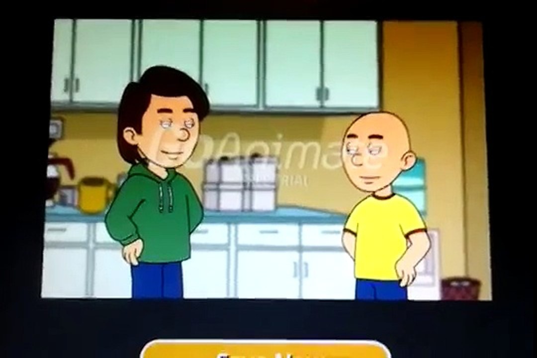 Caillou Calls His Dad Boris and Gets Grounded