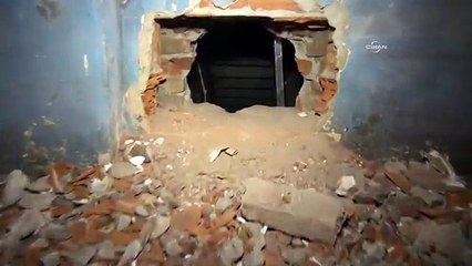 Bankayı böyle soymuşlar - Çelik levhayı kesip kasaya ulaşmışlar