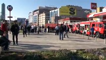 Taksim-Hacıosman metrosunda kaza