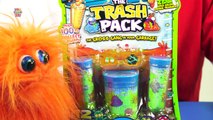 The Trash Pack Series 7 JUNK GERMS Surprise Test Tubes Toy Review Limited Edition 12 pack