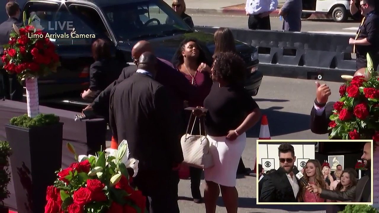 Jason Crabb _ Red Carpet _ 58th GRAMMYs