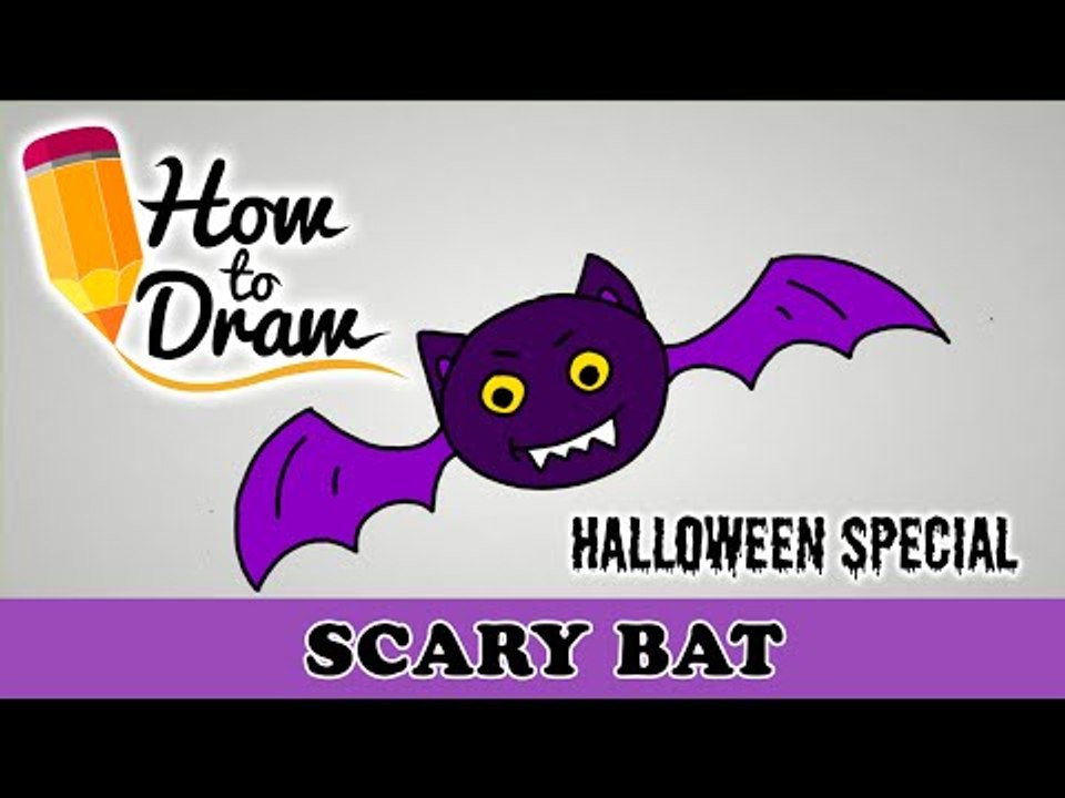 How To Draw Halloween Cool Scary Stuff! Episode 19: Let's draw Bat Sheep!  