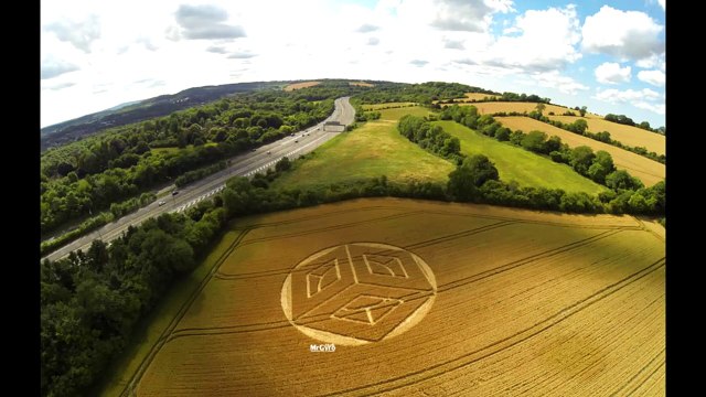 Рисунки на полях, Англия, Суррей, 19.07.15