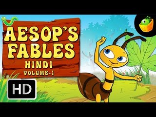 Descargar video: Aesop's Fables Full Stories Vol 1 In Hindi (HD) - Compilation of Cartoon/Animated Stories For Kids