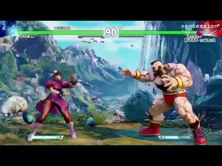 Street Fighter V Gameplay PS4 Sensession