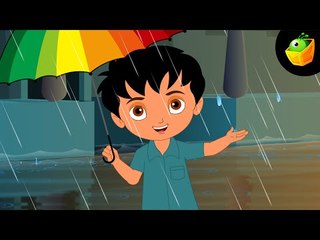 Barish Aayi Cham Cham Cham- Hindi Animated/Cartoon Nursery Rhymes For Kids