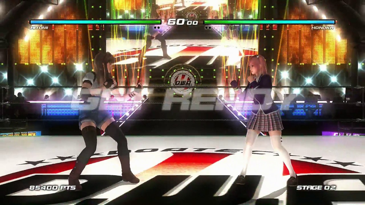 DEAD OR ALIVE 5 LAST ROUND PS4 ARCADE ROOKIE - HITOMI NUDE MOD