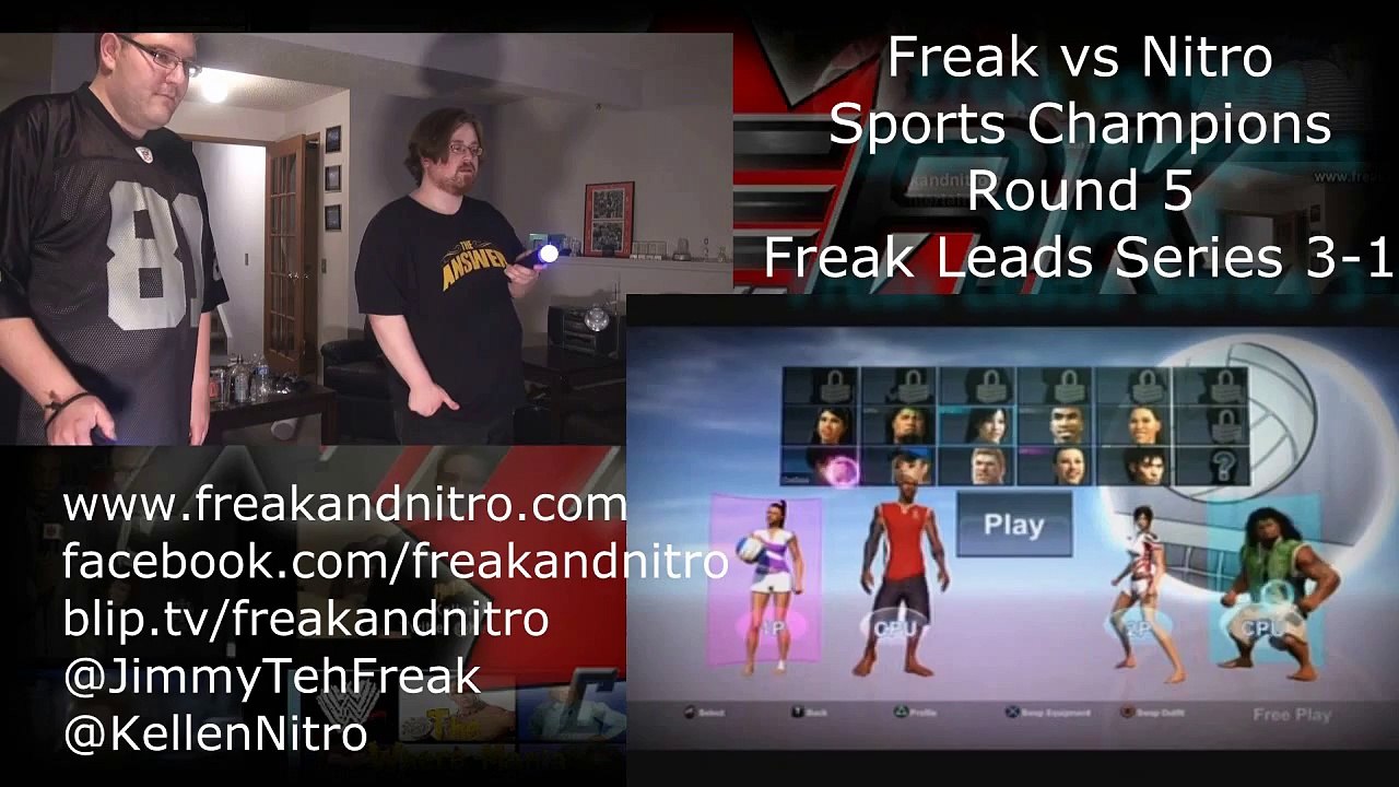 Playstation Move Marathon: Sports Champions part 5 (beach volleyball)