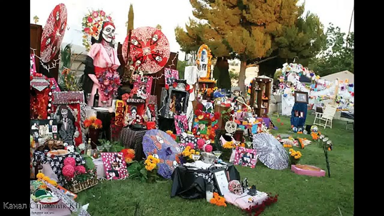 Мексика  День мертвых в Мексике  Dia De Los Muertos