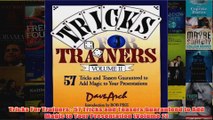 Download PDF  Tricks For Trainers  57 Tricks and Teasers Guaranteed to Add Magic to Your Presentation FULL FREE