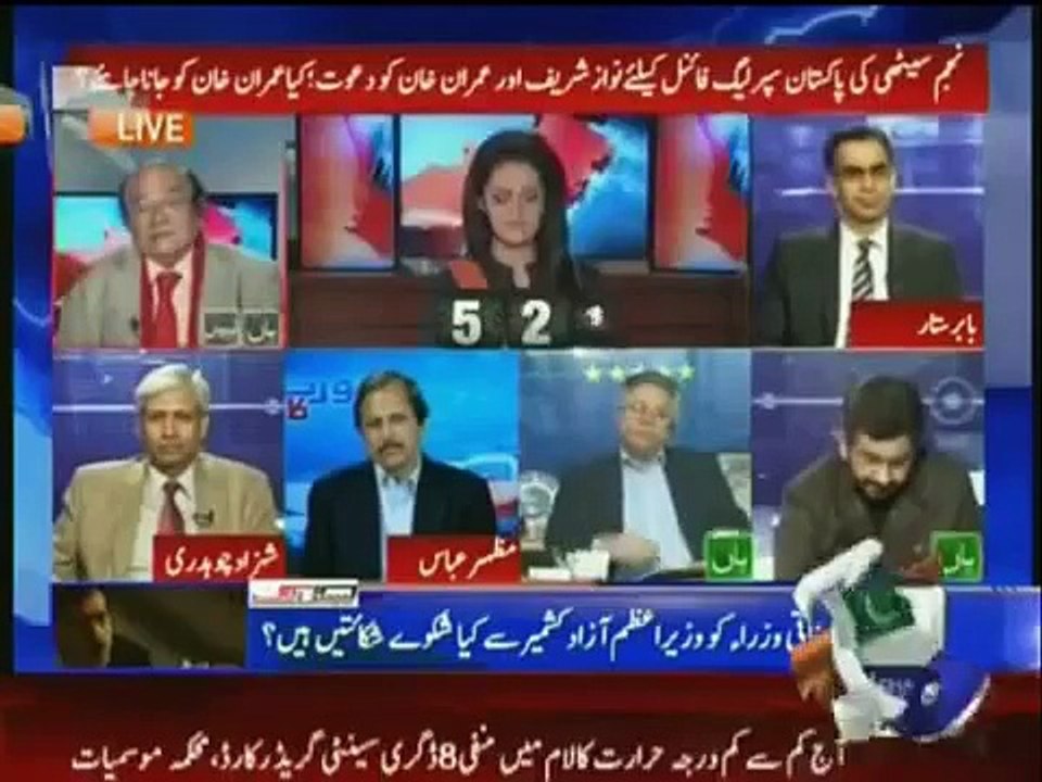 Imitaz Alam Interesting Analysis on Najam Sethi's Invitation To Imran Khan & Nawaz Sharif