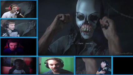 Until Dawn |Psycho Revealed| (Reactions Mashup)