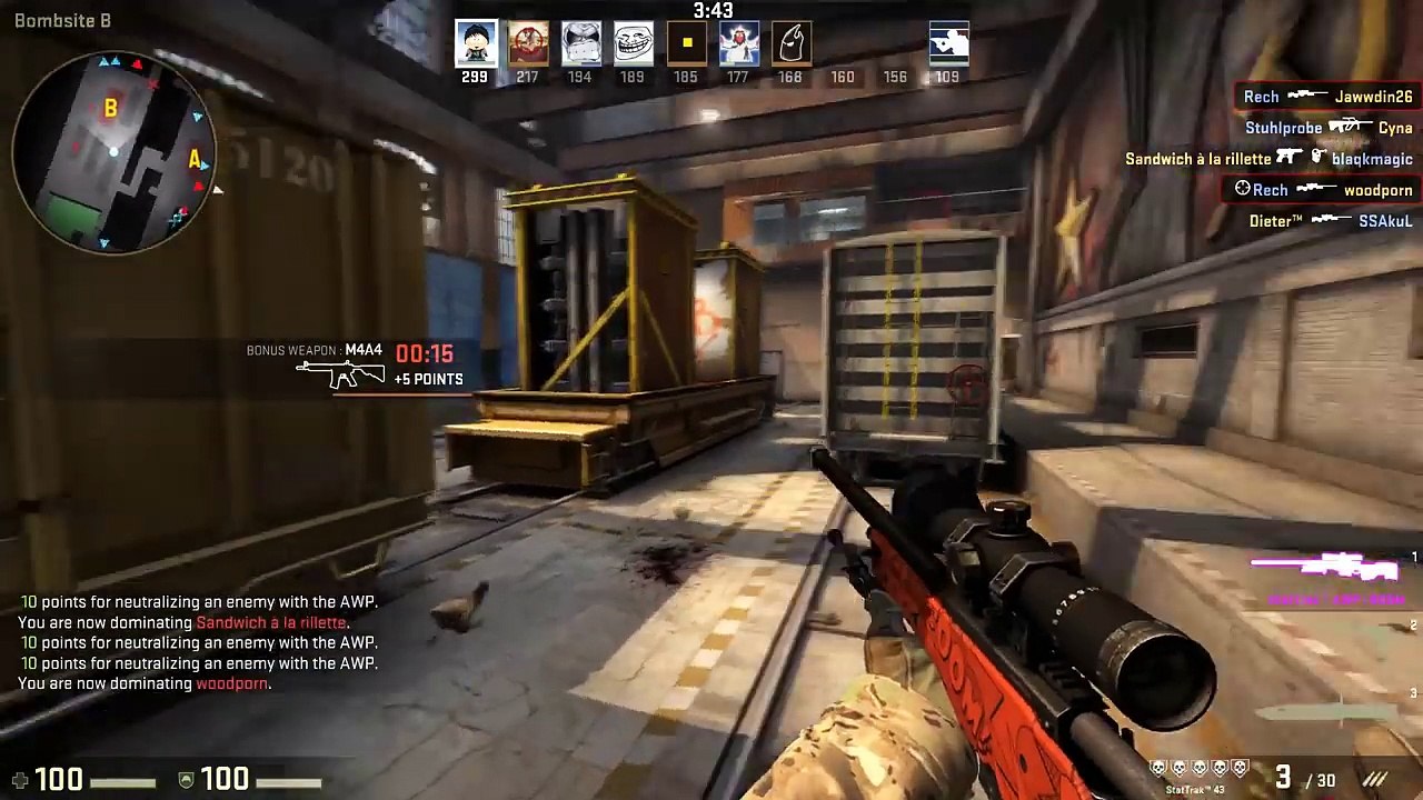 018 CS-GO - AWP - Boom Gameplay