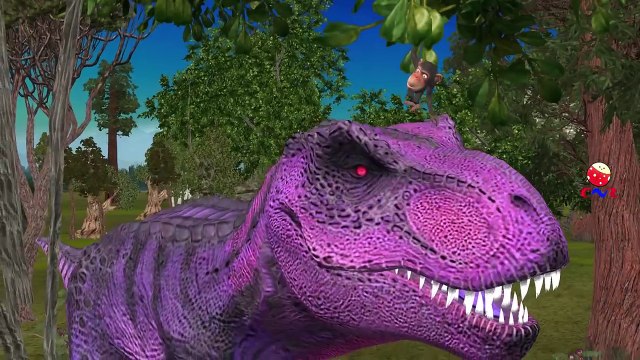 Dinosaurs Cartoons Singing Finger Family Rhymes And Row Row Row Your Boat Children Nursery