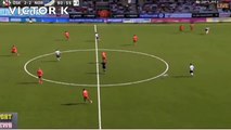 Soccer player goes mental after getting a red card.