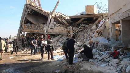 Syrie: 50 tués dans des bombardements d'écoles et d'hôpitaux
