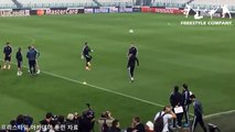 Keylor Navas & James Rodriguez & Cristiano Ronaldo Freestyle Training