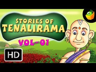 Tenali Raman Full Stories Vol 1 In English (HD) - Compilation of Animated Moral Stories For Kids