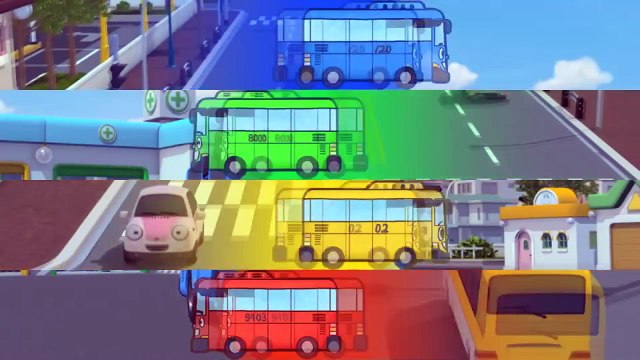 Приключения Тайо, 25 серия Гани заболел, мультики для детей про автобусы и машинки