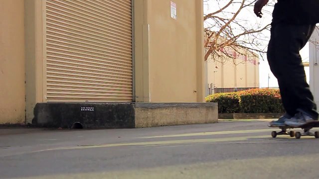 FAKIE 5-0 and HALF CAB OVER THE BLOCK!