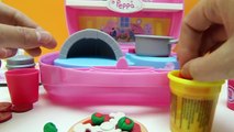 Peppa Pig Pizzeria Playset Pizza Shop Carry Case PlayDoh Maletín Pizzería de La Cerdita