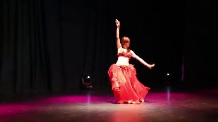 Sexy Girl belly dance on hotel floor 2016