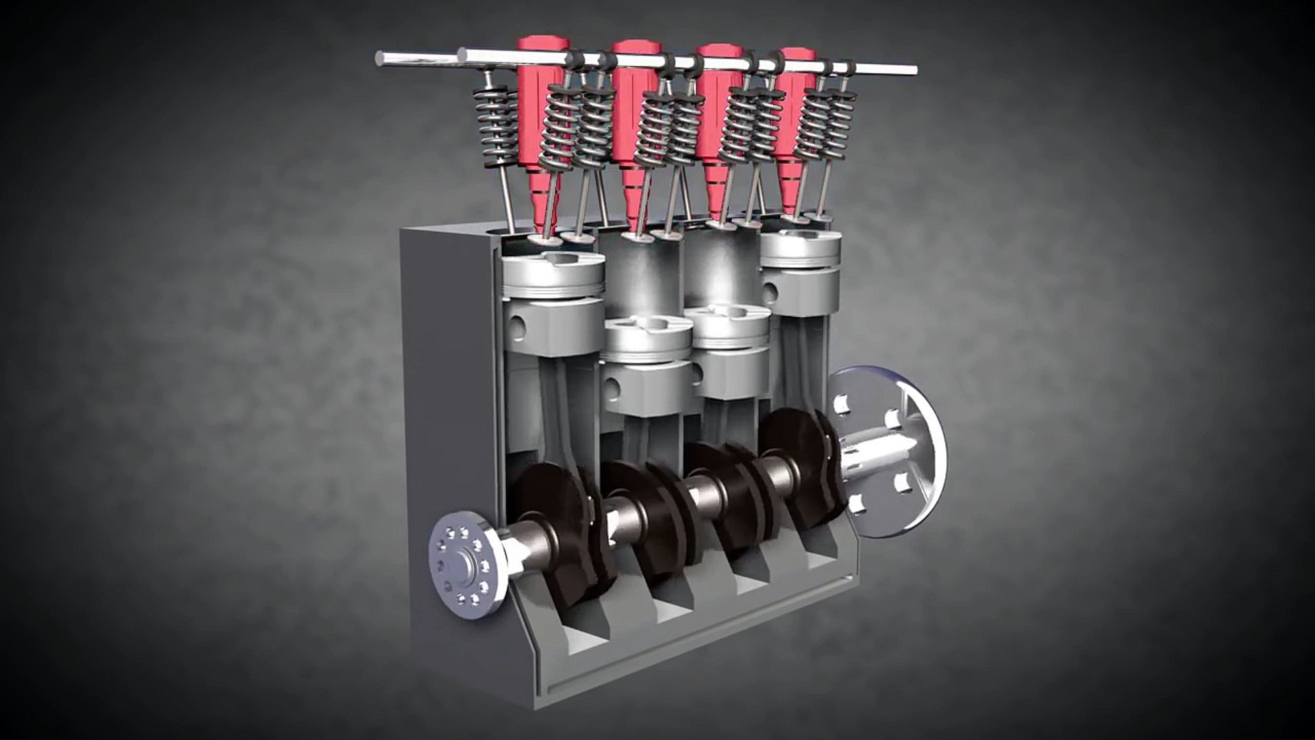How A Diesel Engine Works Animation
