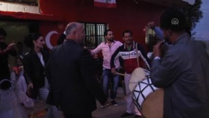 Lübnan'daki Türkmen Düğününde Renkli Anlar Yaşandı