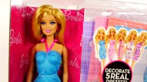 Frozen Barbie Design & Dress Studio Decorate 5 Dresses for Disneys Elsa and Princess Anna Dolls