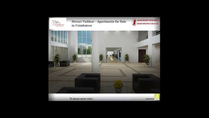 Srivari Vaibhav - Apartments on Mettupalayam Road Coimbatore