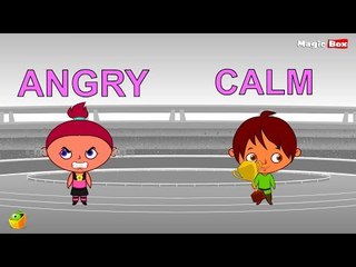 Learn 100 Opposite Words (Preschool) - PART 10 - Cartoon And Animated For Kids