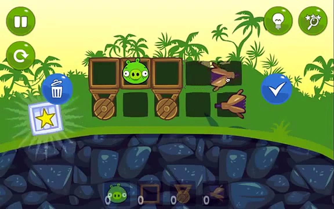 игра Плохие свинки ангри бертс злые птички # 1