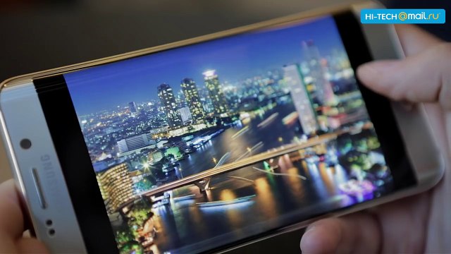 Обзор Samsung Galaxy S6 edge+. Огромный смартфон с изогнутым экраном.
