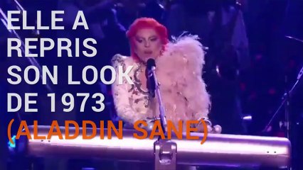 Le flamboyant hommage de Lady Gaga à Bowie