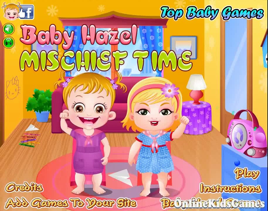 Baby Hazel and Mia in Mischief Time Game Movie