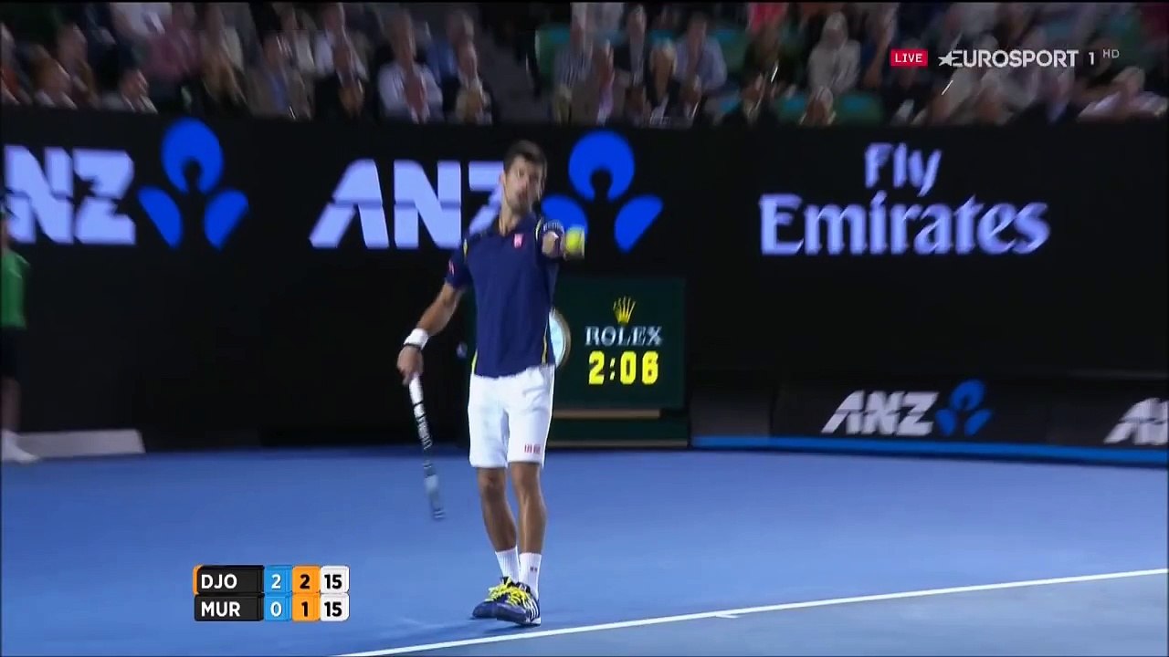 Andy Murray vs Novak Djokovic FINAL FULL MATCH HD Australian Open 2016