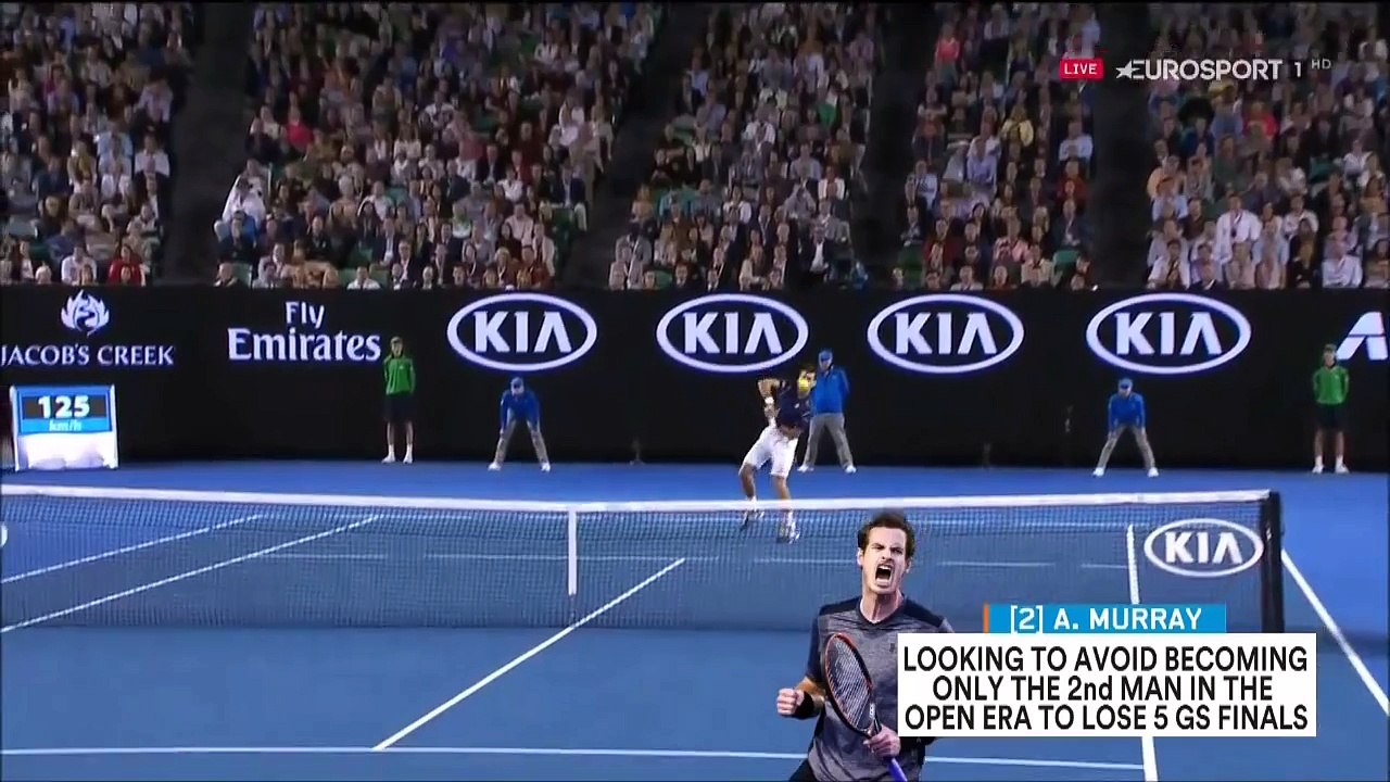 Andy Murray vs Novak Djokovic FINAL FULL MATCH HD Australian Open 2016