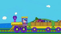 Peppa Pig Police Monster Truck Racing Vehicles for Children Episode 54 Kid Wheels TV