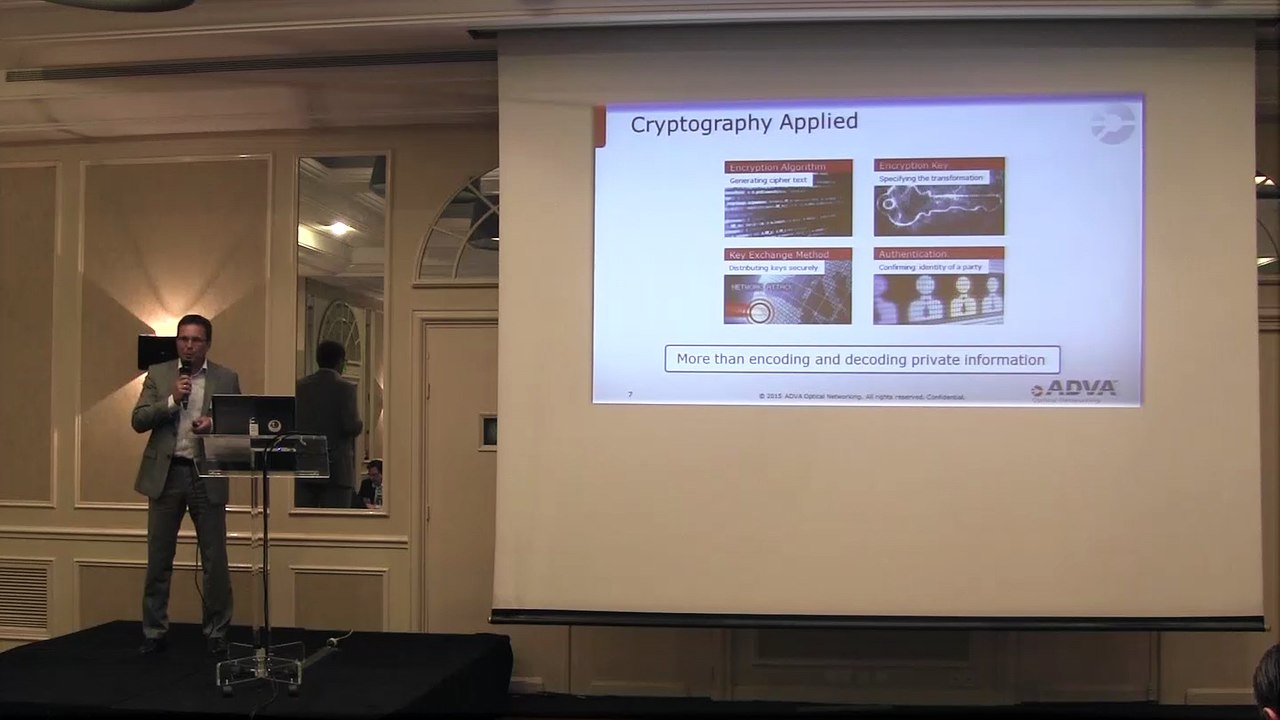 Network Encryption ADVA by Michael RITTER (France-IX GM 2016)