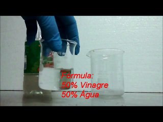 Limpa Vidros Caseiro, Vinagre e água..