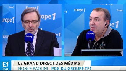 Nonce Paolini a vécu "neuf années assez extraordinaires" à TF1